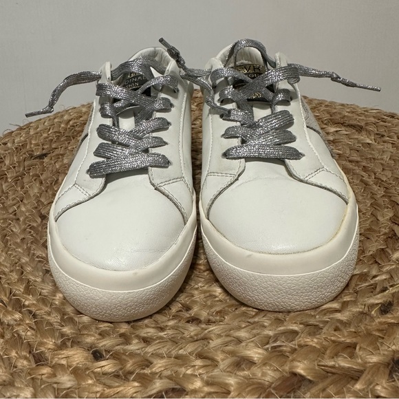 Vintage Havana Lucy Star Sneakers Women's 7 White Leather Shoes - Picture 3 of 9